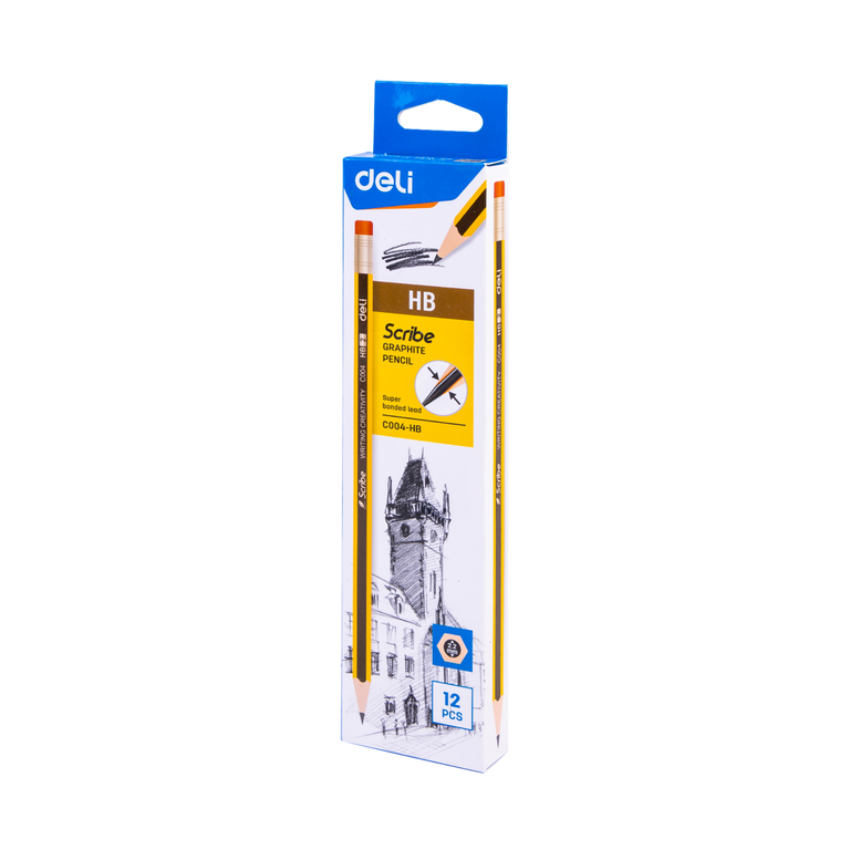 Deli HB Pencil C004-HB